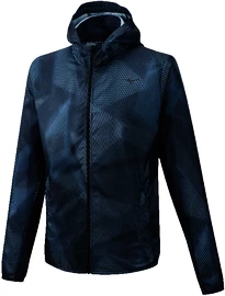 Moška bunda Mizuno Printed Hoodie Jacket black