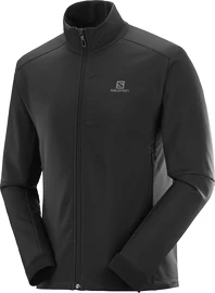 Moška bunda Salomon Agile Softshell Jacket Black