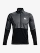 Moška bunda Under Armour  PIQUE TRACK JACKET-GRY XS