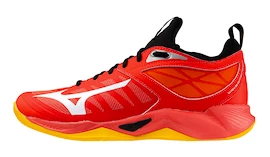 Moška dvoranska obutev Mizuno WAVE DIMENSION Radiant Red/White/Carrot Curl