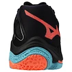 Moška dvoranska obutev Mizuno  Wave Lightning Z8 Black/Neon Flame