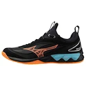 Moška dvoranska obutev Mizuno  Wave LUMINOUS 3 Black/Neon Flame