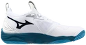 Moška dvoranska obutev Mizuno  WAVE MOMENTUM 3 White/Sailor Blue/Silver