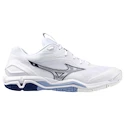 Moška dvoranska obutev Mizuno  Wave STEALTH 6 White/Bellwether Blue