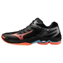 Moška dvoranska obutev Mizuno  Wave VOLTAGE 2 Black/Neon Flame