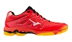 Moška dvoranska obutev Mizuno  WAVE VOLTAGE Radiant Red/White/Carrot Curl