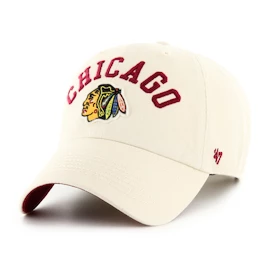 Moška kapa s ščitnikom 47 Brand NHL Chicago Blackhawks Clubhouse Faber ’47 CLEAN UP