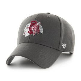 Moška kapa s ščitnikom 47 Brand NHL Chicago Blackhawks Metallic Snap '47 MVP