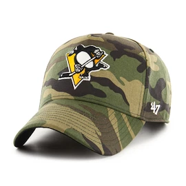 Moška kapa s ščitnikom 47 Brand NHL Pittsburgh Penguins Grove Snapback ’47 MVP DT