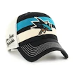 Moška kapa s ščitnikom 47 Brand  NHL San Jose Sharks Clubhouse Boon ’47 CLEAN UP