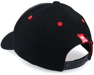 Moška kapa s ščitnikom CCM Holiday HOLIDAY STRUCTURED ADJUSTABLE CAP  rdeča