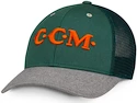 Moška kapa s ščitnikom CCM  Vintage Meshback Trucker  oranžna