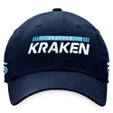 Moška kapa s ščitnikom Fanatics Authentic Pro Game &amp; Train Authentic Pro Game & Train Unstr Adjustable Seattle Kraken