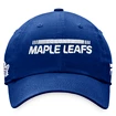 Moška kapa s ščitnikom Fanatics Authentic Pro Game &amp; Train Authentic Pro Game & Train Unstr Adjustable Toronto Maple Leafs