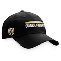 Moška kapa s ščitnikom Fanatics Authentic Pro Game &amp; Train Authentic Pro Game & Train Unstr Adjustable Vegas Golden Knights