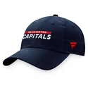 Moška kapa s ščitnikom Fanatics Authentic Pro Game &amp; Train Authentic Pro Game & Train Unstr Adjustable Washington Capitals