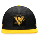 Moška kapa s ščitnikom Fanatics Authentic Pro Game &amp; Train Snapback Authentic Pro Game & Train Snapback Pittsburgh Penguins