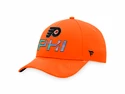 Moška kapa s ščitnikom Fanatics  Authentic Pro Locker Room Structured Adjustable Cap NHL Philadelphia Flyers