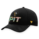 Moška kapa s ščitnikom Fanatics  Authentic Pro Locker Room Structured Adjustable Cap NHL Pittsburgh Penguins