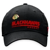 Moška kapa s ščitnikom Fanatics  Authentic Pro Locker Room Unstructured Adjustable Cap NHL Chicago Blackhawks