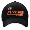 Moška kapa s ščitnikom Fanatics  Authentic Pro Locker Room Unstructured Adjustable Cap NHL Philadelphia Flyers