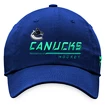 Moška kapa s ščitnikom Fanatics  Authentic Pro Locker Room Unstructured Adjustable Cap NHL Vancouver Canucks