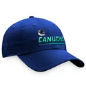 Moška kapa s ščitnikom Fanatics  Authentic Pro Locker Room Unstructured Adjustable Cap NHL Vancouver Canucks