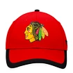 Moška kapa s ščitnikom Fanatics Defender Structured Defender Structured Adjustable Chicago Blackhawks