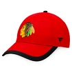 Moška kapa s ščitnikom Fanatics Defender Structured Defender Structured Adjustable Chicago Blackhawks