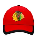 Moška kapa s ščitnikom Fanatics Defender Structured Defender Structured Adjustable Chicago Blackhawks