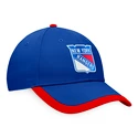 Moška kapa s ščitnikom Fanatics Defender Structured Defender Structured Adjustable New York Rangers