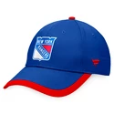 Moška kapa s ščitnikom Fanatics Defender Structured Defender Structured Adjustable New York Rangers