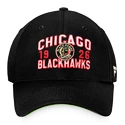 Moška kapa s ščitnikom Fanatics True Classic True Classic Unstructured Adjustable Chicago Blackhawks