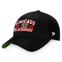 Moška kapa s ščitnikom Fanatics True Classic True Classic Unstructured Adjustable Chicago Blackhawks