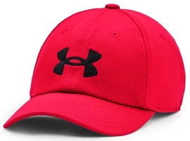 Moška kapa s ščitnikom Under Armour Blitzing Adj Hat red