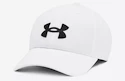 Moška kapa s ščitnikom Under Armour  Men's Blitzing Adj-WHT