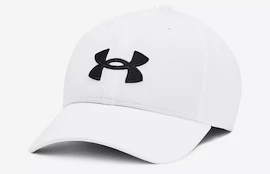 Moška kapa s ščitnikom Under Armour Men's Blitzing Adj-WHT