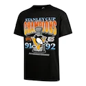 Moška majica 47 Brand  NHL Pittsburgh Penguins Graphic ’47 Drop Shoulder Tee