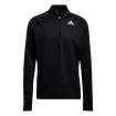 Moška majica adidas  Adizero Warm 1/2 Zip LS Black