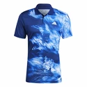 Moška majica adidas  Melbourne Tennis HEAT.RDY FreeLift Polo Shirt Blue