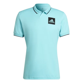 Moška majica adidas Paris Freelift Polo Aqua