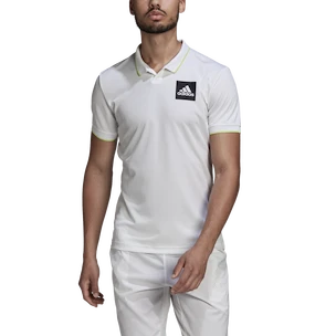 Moška majica adidas  Paris Freelift Polo White