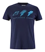 Moška majica Babolat  Drive Cotton Tee Blue