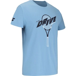 Moška majica Babolat  Drive Cotton Tee Drive Heritage Blue