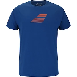 Moška majica Babolat Exercise Big Flag Tee Men Dark Blue