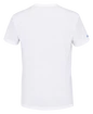 Moška majica Babolat  Exercise Big Flag Tee Men White