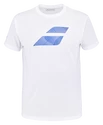 Moška majica Babolat  Exercise Big Flag Tee Men White