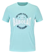 Moška majica Babolat  Exercise Graphic Tee Men Angel Blue  XXL