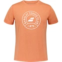 Moška majica Babolat  Exercise Graphic Tee Men Vibrant Orange