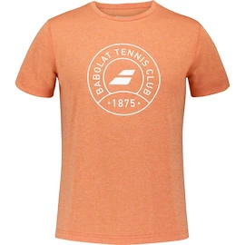 Moška majica Babolat Exercise Graphic Tee Men Vibrant Orange